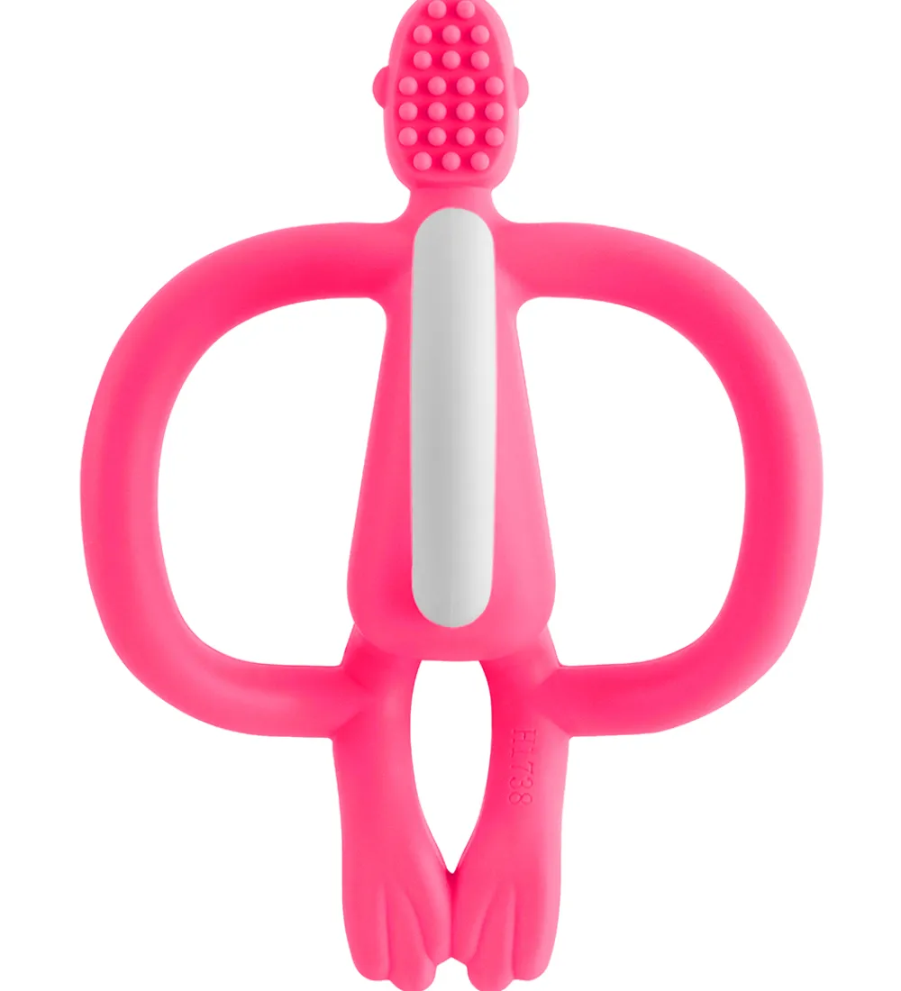 Matchstick Monkey Bideringe>Bidering - Monkey Teething - Pink