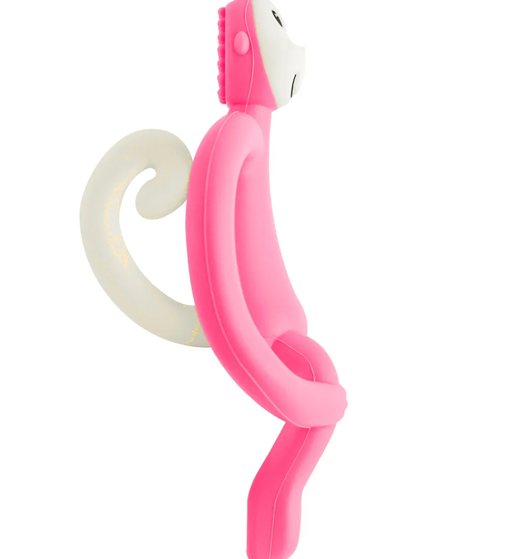 Matchstick Monkey Bideringe>Bidering - Monkey Teething - Pink