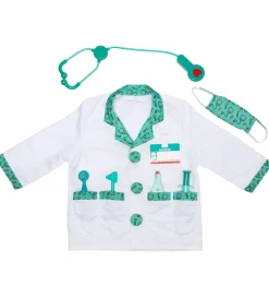 Melissa & Doug Udklædningstøj>Udklædning - Doktor-sæt - 8 Dele