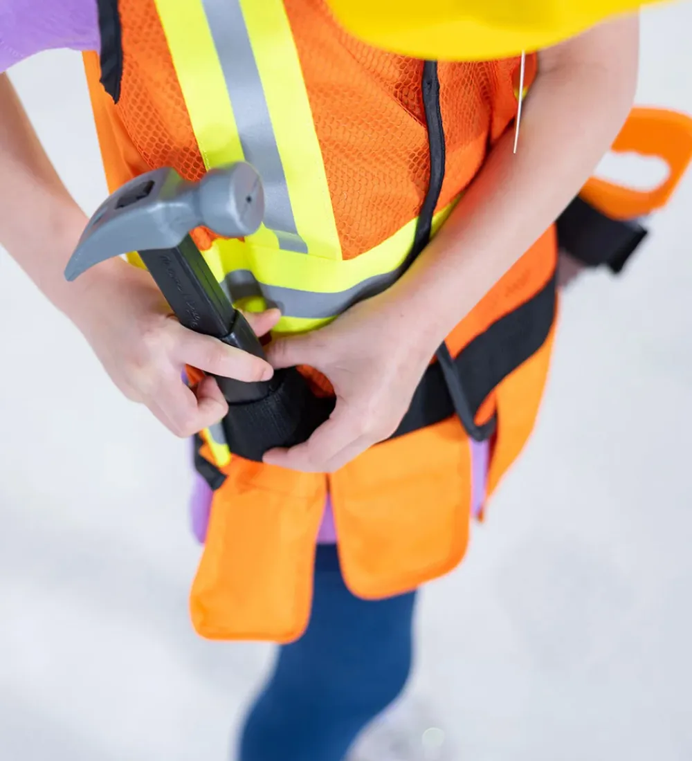 Melissa & Doug Udklædningstøj>Udklædning - Byggearbejder-sæt - 6 Dele