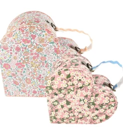 Meri Meri Legekufferter|Rolleleg>Kufferter - 2-pak - Liberty Heart