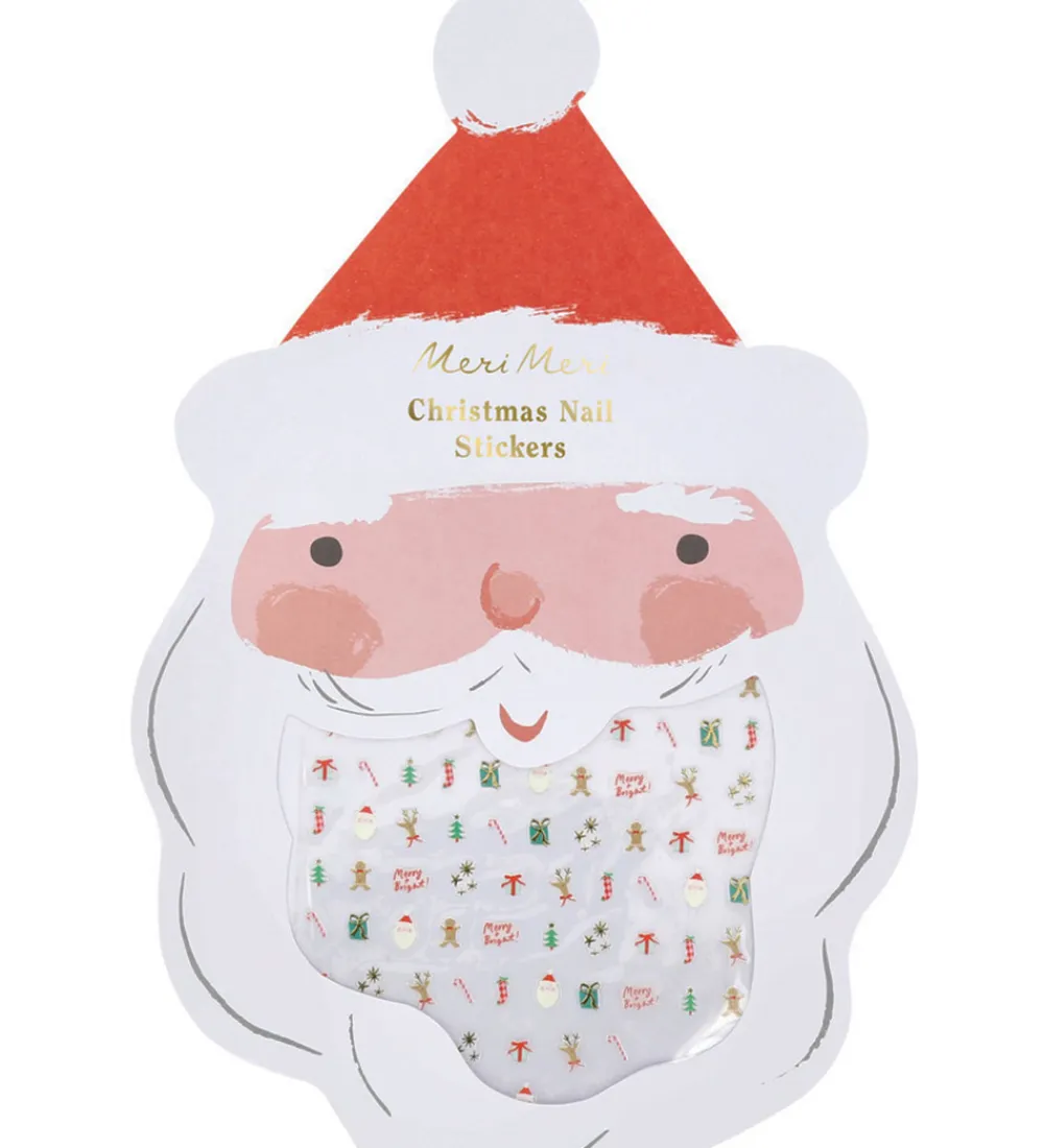Meri Meri Kreativ Leg>Negle Klistermærker - 200 Stk. - Christmas