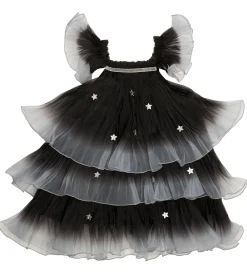 Meri Meri Udklædningstøj>Udklædning - Star Witch - Sort/Grå