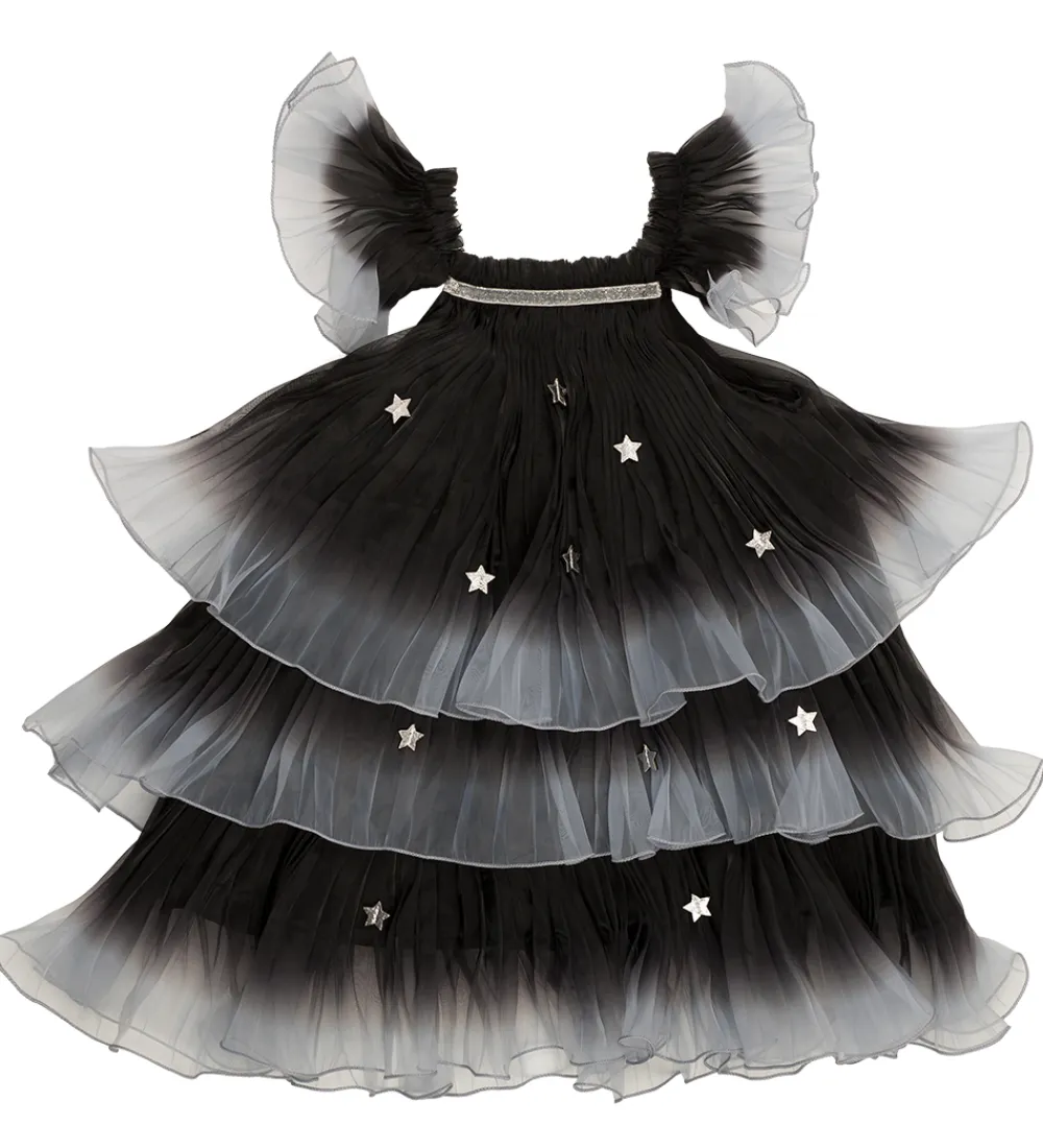 Meri Meri Udklædningstøj|Halloween>Udklædning - Star Witch - Sort/Grå