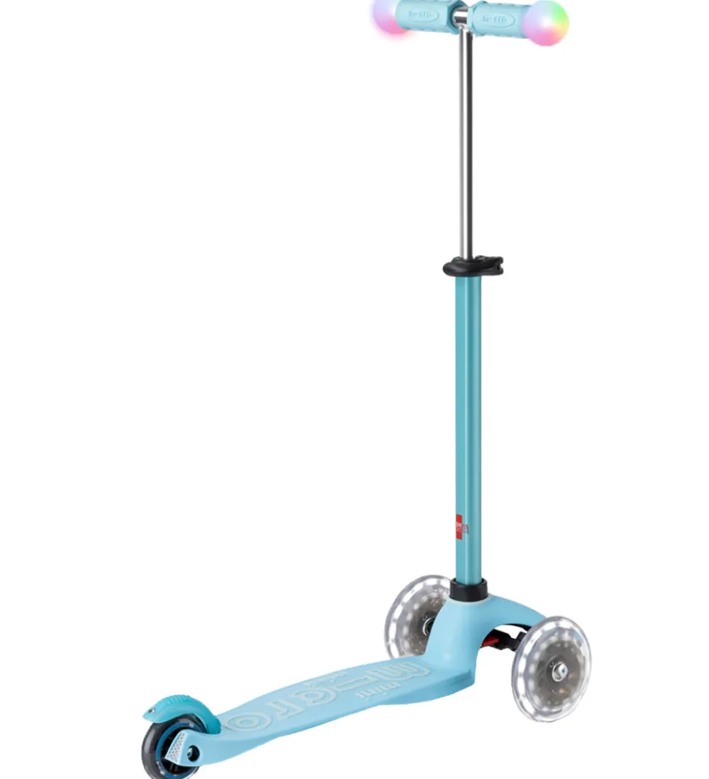 Micro Løbehjul>Løbehjul - Mini2grow Deluxe Magic LED - Blå