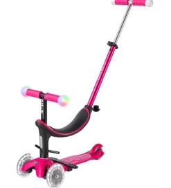 Micro Løbehjul>Løbehjul - Mini2grow Deluxe Magic LED - Pink
