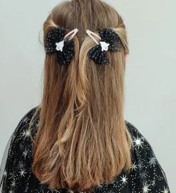 Mimi & Lula Halloween>Hårspænder - 2-pak - 5 cm - Ghost Tulle Halloween