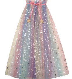 Mimi & Lula Udklædningstøj>Kappe - Tyl - Ombre Unicorn