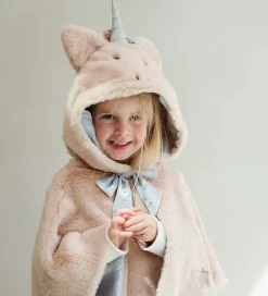 Mimi & Lula Udklædningstøj>Kappe m. Hætte - Enhjørning