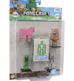 Minecraft Figurer>Legetøjsfigurer - 3D Special Edition - 5-pak