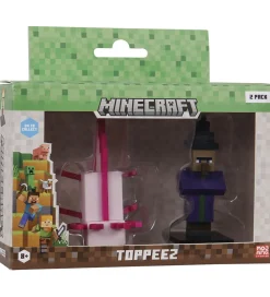 Minecraft Figurer>Legetøjsfigurer - 3D - 2-pak - Axolotl/Witch
