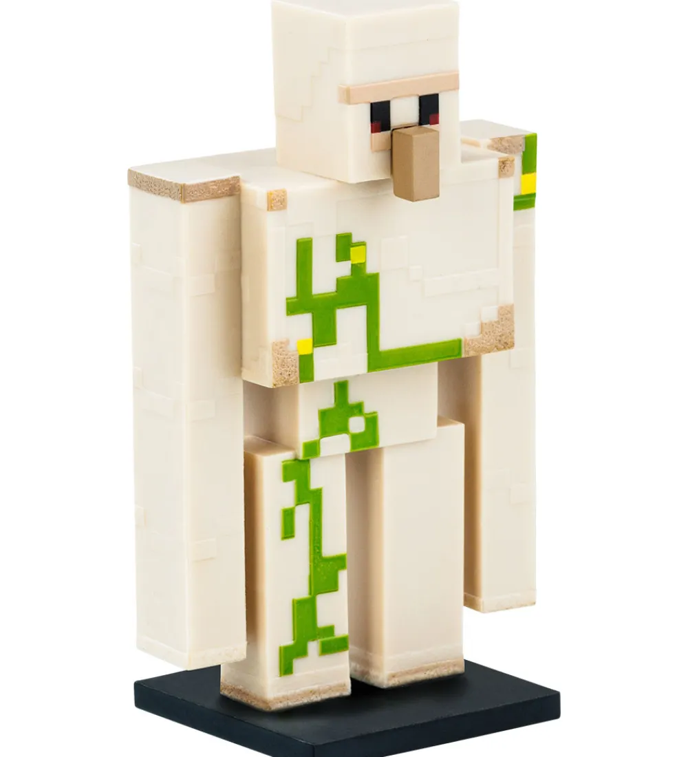Minecraft Figurer>Legetøjsfigurer - 3D - 2-pak - Golem/Villager