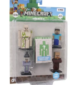 Minecraft Figurer>Legetøjsfigurer - 3D Special Edition - 5-pak