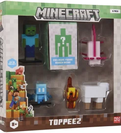Minecraft Figurer>Legetøjsfigurer - 3D - 6-pak