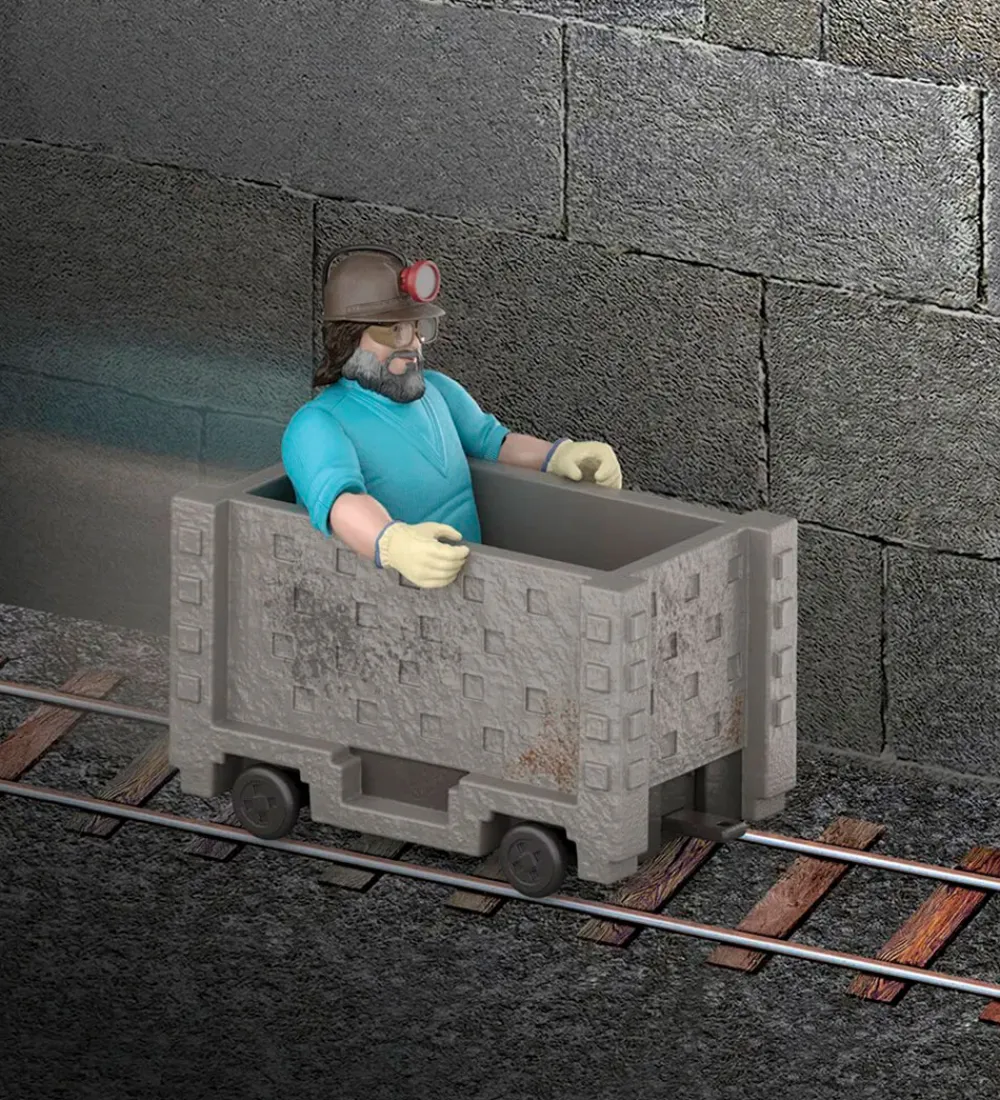 Minecraft Figurer>Movie Legetøjsfigur - Explosive Minecart Escape