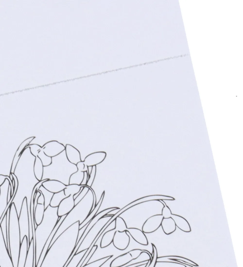 Mandalas Malebog>Mini Malebog - Blomster