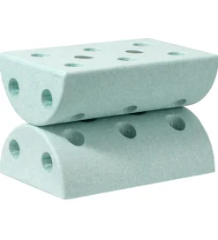 MODU Konstruktionslegetøj|Byg Og Klodser>Børneskammel - 4 Dele - Ocean Mint/Forest Green