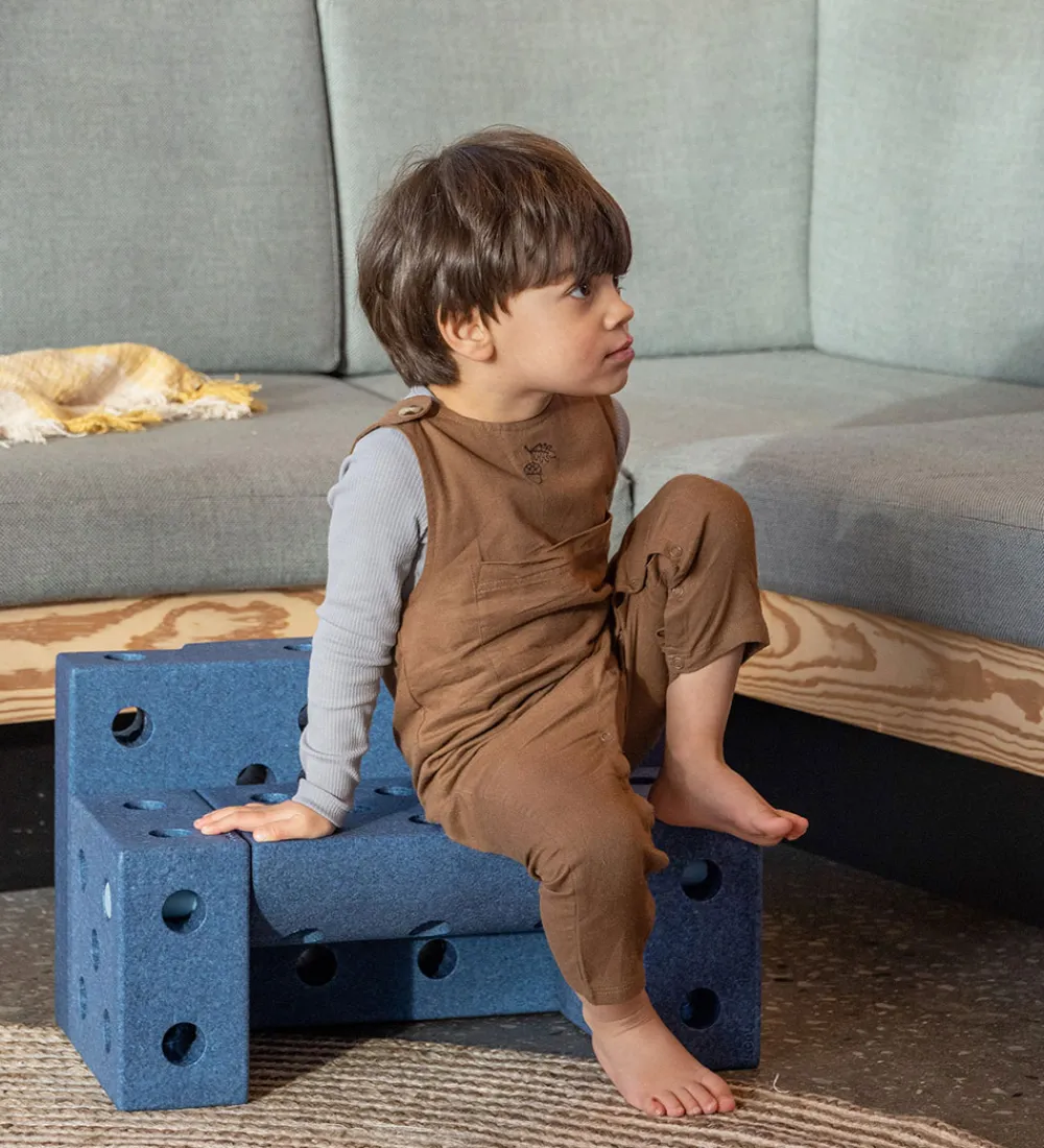 MODU Tumledyr|Motorisk Legetøj>Explorer Sæt - 20 Dele - 55x40x20 cm - Deep Blue/Sky Blue