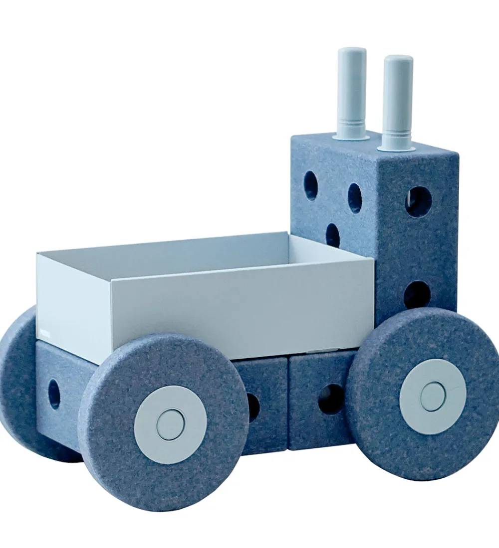 MODU Motorisk Legetøj|Gåvogne>Gåvogn - 3-i-1 - Deep Blue/Sky Blue