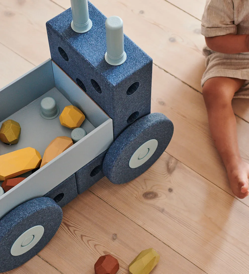 MODU Motorisk Legetøj|Gåvogne>Gåvogn - 3-i-1 - Deep Blue/Sky Blue