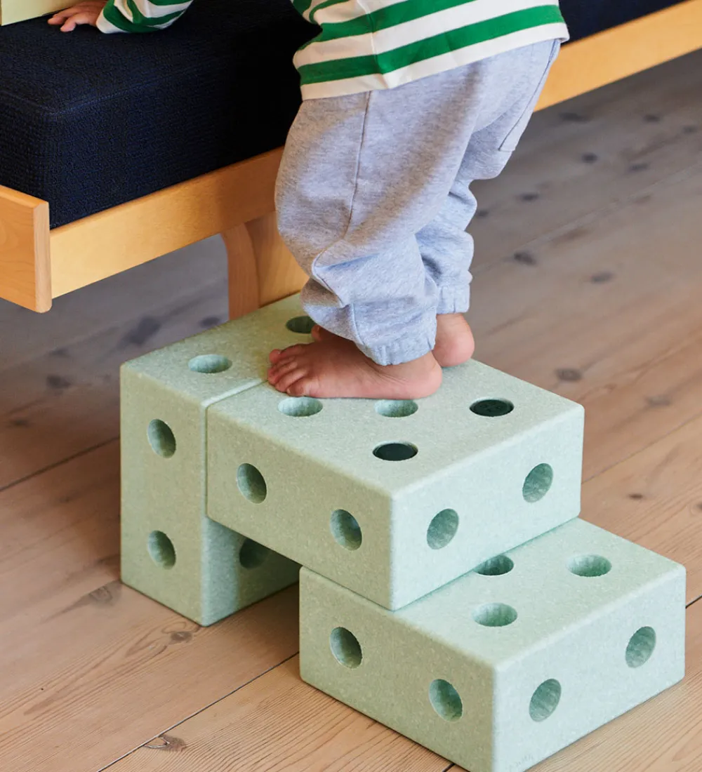 MODU Motorisk Legetøj|Gåvogne>Gåvogn - 3-i-1 - 48x27x44 cm - Ocean Mint/Forest Green