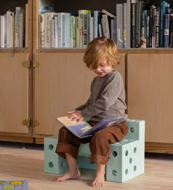 MODU Aktivitetslegetøj|Motorisk Legetøj>Klods Base - 50x30x10 cm - Ocean Mint