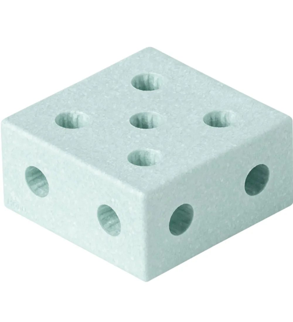 MODU Aktivitetslegetøj|Motorisk Legetøj>Klods Firkant - 20x20x10 cm - Ocean Mint