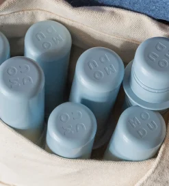 MODU Aktivitetslegetøj|Motorisk Legetøj>Samlepinde - 8 stk - Sky Blue