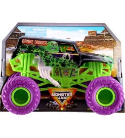 Monster Jam Biler, Tog Og Køretøjer>Collector Truck - 1:24 - Grave Digger - Grøn/Lilla