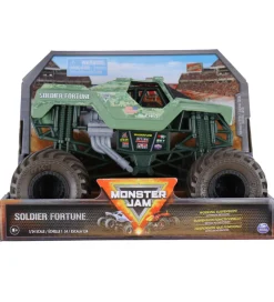 Monster Jam Biler, Tog Og Køretøjer>Collector Truck - 1:24 - Soldier Fortune - Grøn