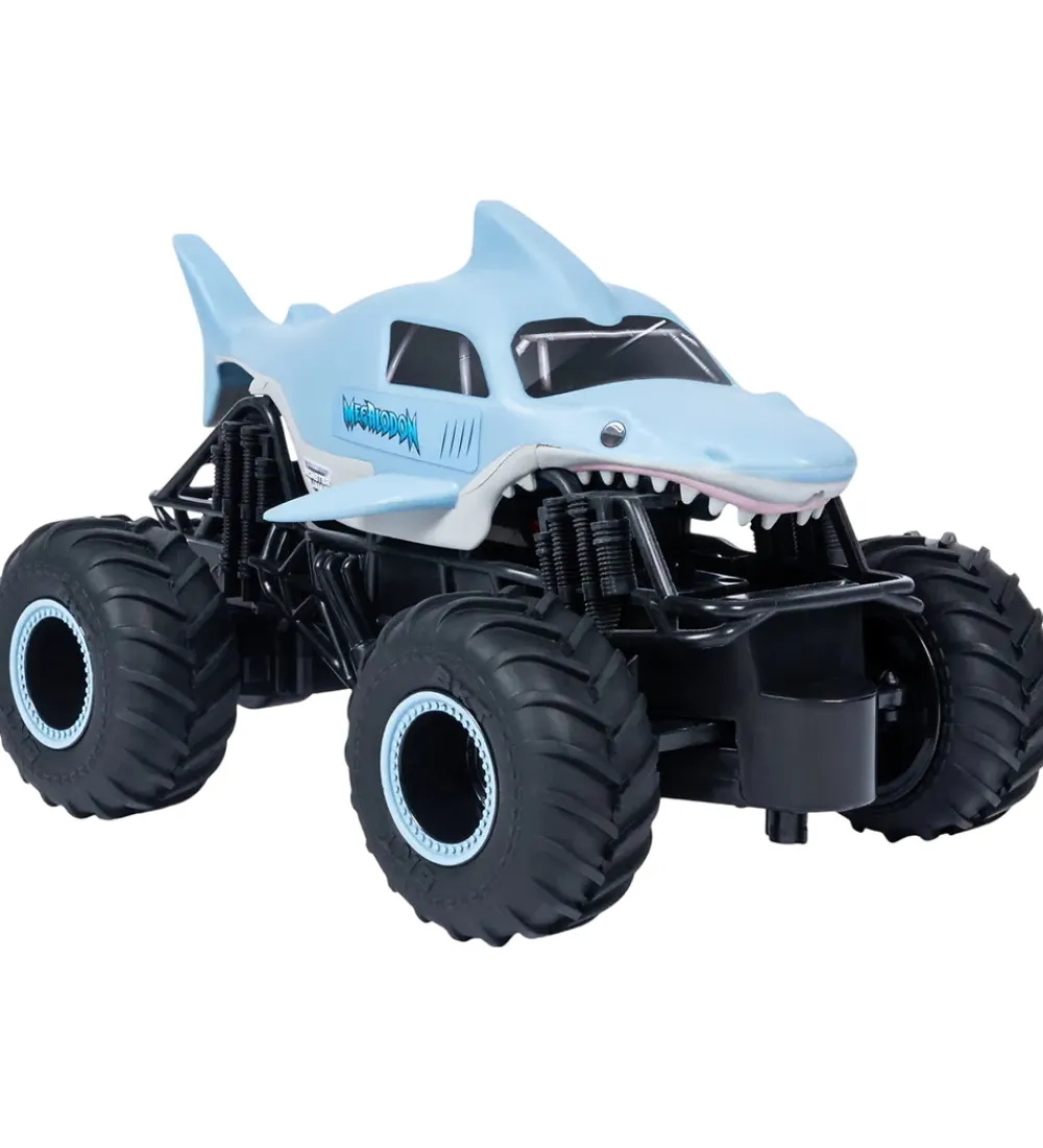 Monster Jam Udeleg Og Udendørs Legetøj|Biler, Tog Og Køretøjer>Fjernstyret Truck - 1:24 - Megaladon
