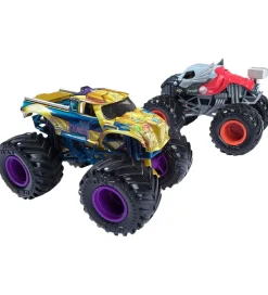 Monster Jam Biler, Tog Og Køretøjer>Truck - 1:64 - Marvel - 2-pak - Thanos vs Thor