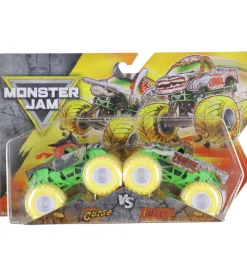 Monster Jam Biler, Tog Og Køretøjer>Truck - 1:64 - 2-pak - Pirate's Curse vs Zombie