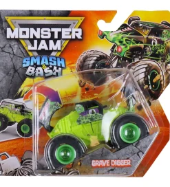 Monster Jam Biler, Tog Og Køretøjer>Truck - 1:64 - Smash & Bash - Grave Digger