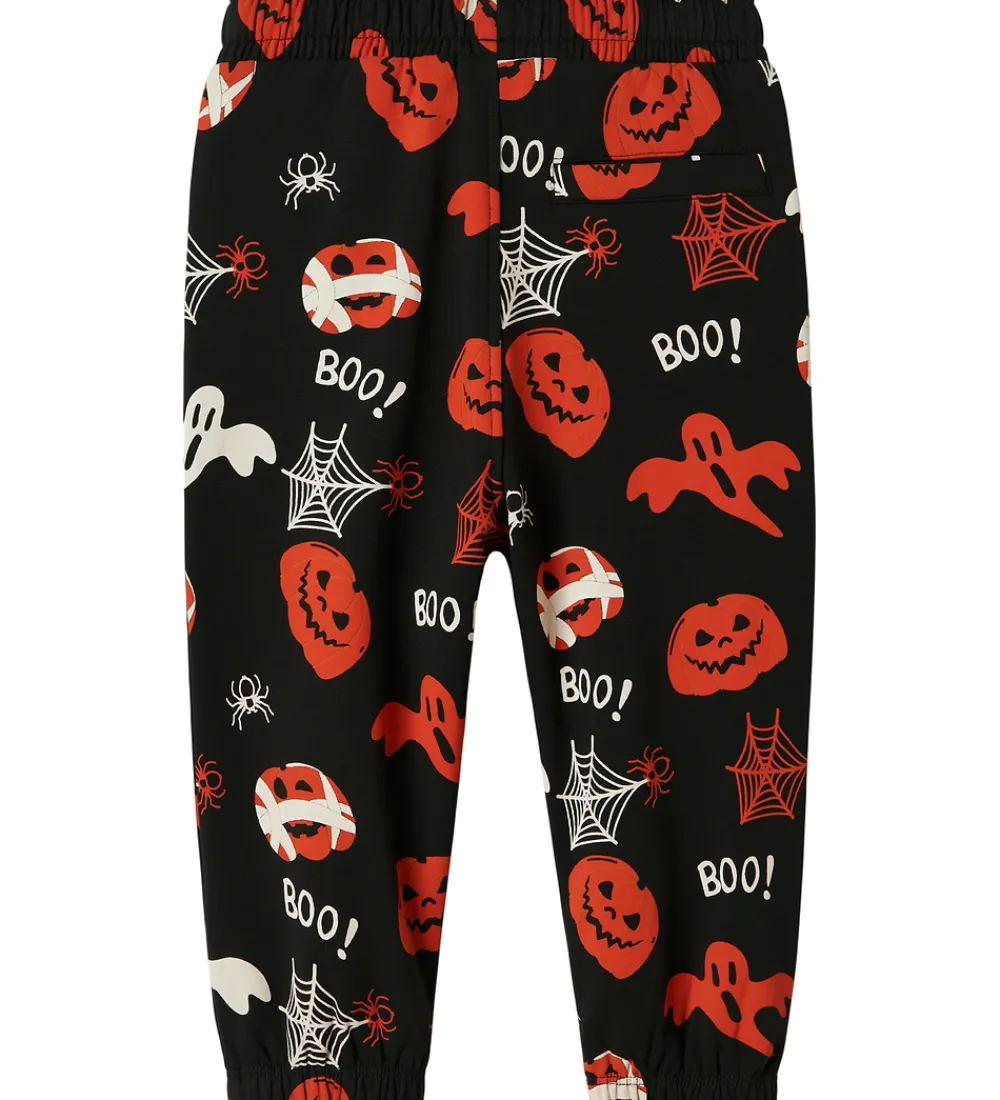 Name It Halloween>Sweatpants - NmnOpal - Sort m. Print