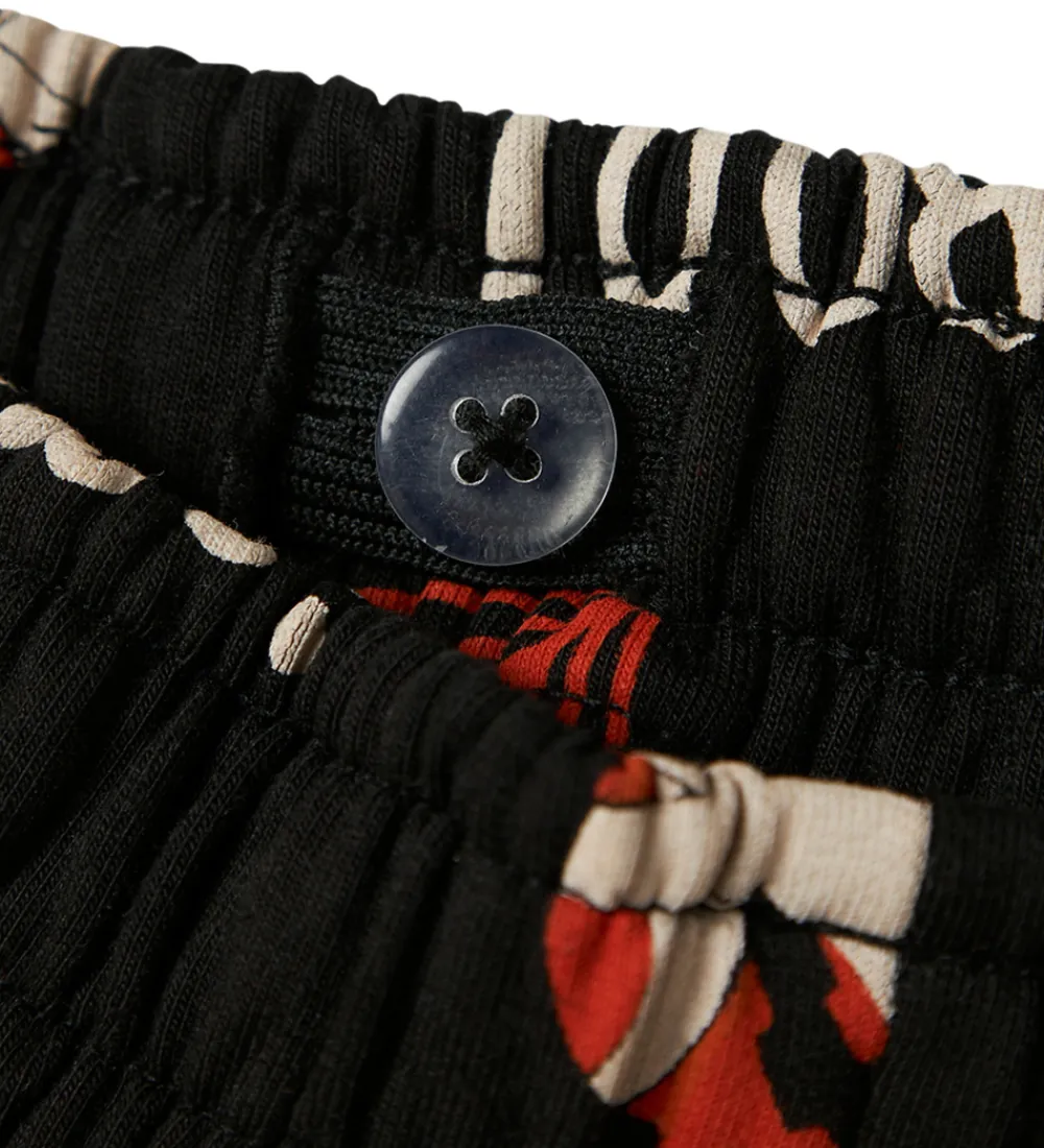 Name It Halloween>Sweatpants - NmnOpal - Sort m. Print