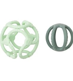 Nattou Aktivitetslegetøj>Aktivitetsbolde - 2 Stk. - Mint