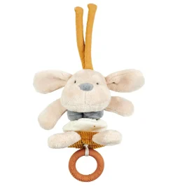 Nattou Aktivitetslegetøj>Aktivitetslegetøj - Vibrating Dog Charlie - 20 cm - Beige