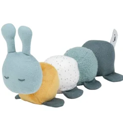 Nattou Aktivitetslegetøj>Aktivitetslegetøj - Larve - 25 cm - Light Green