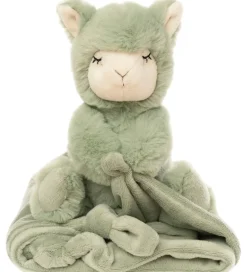 NatureZoo Bamser>Nusseklud - Lama - 35x35 cm - Støvet Grøn