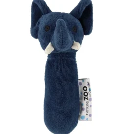 NatureZoo Gribelegetøj>Rangle - Elefant - Mørkeblå