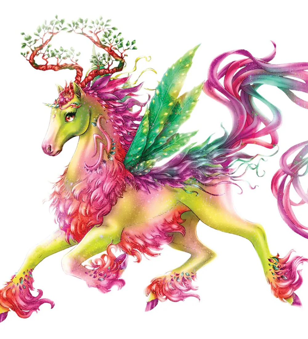 Nebulous Stars Malebog>Malebog m. Tilbehør - Lyserøde Sider - Heste