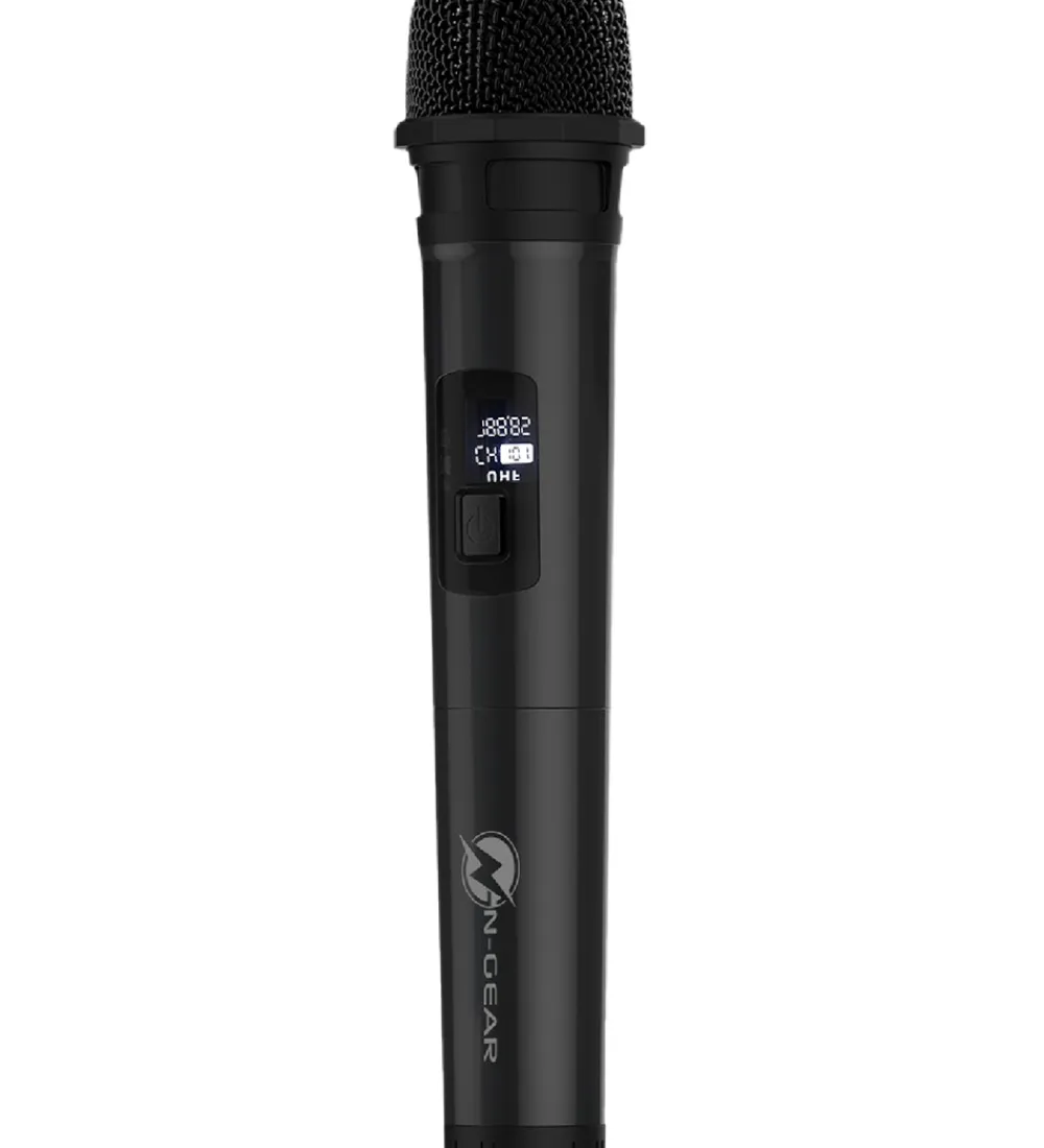 N-Gear Musikinstrumenter>Højtaler med Mikrofon - Wireless - NRG500 - Sort