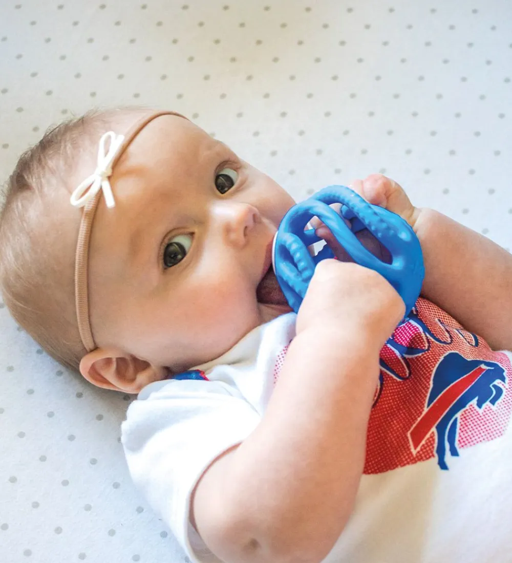 Nuby Bideringe>Bidebold - Blå