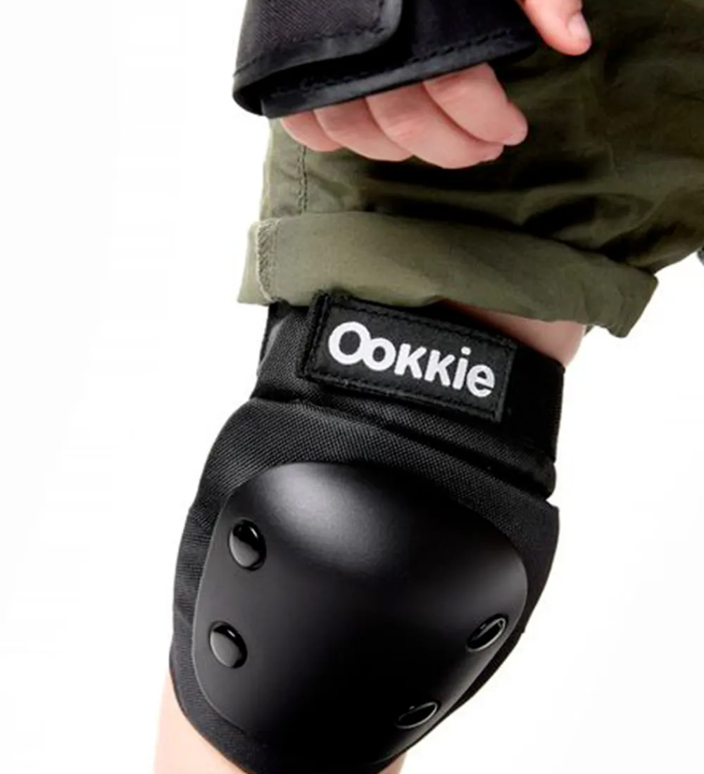 Ookkie Rulleskøjter>Beskyttelsessæt - Safety Pads x-small - Sort