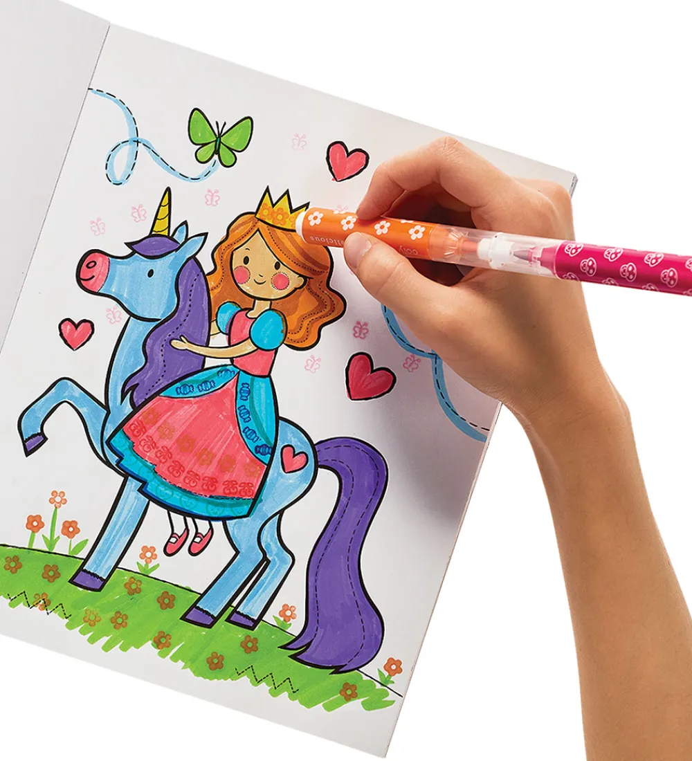 Ooly Tuscher Og Farver>Dobbeltsidede Tuscher - 18 stk - Stampables