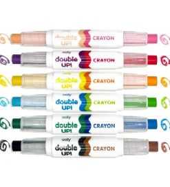 Ooly Tuscher Og Farver>Farver - 6 stk - Double Up Crayon