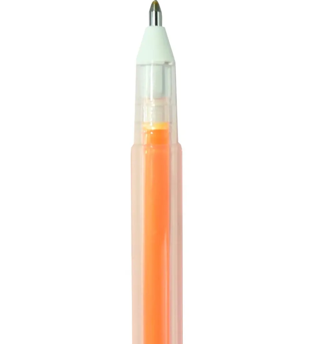 Ooly Tuscher Og Farver>Kuglepenne m. Frugtduft - Neon - 6 stk - Yummy Yummy