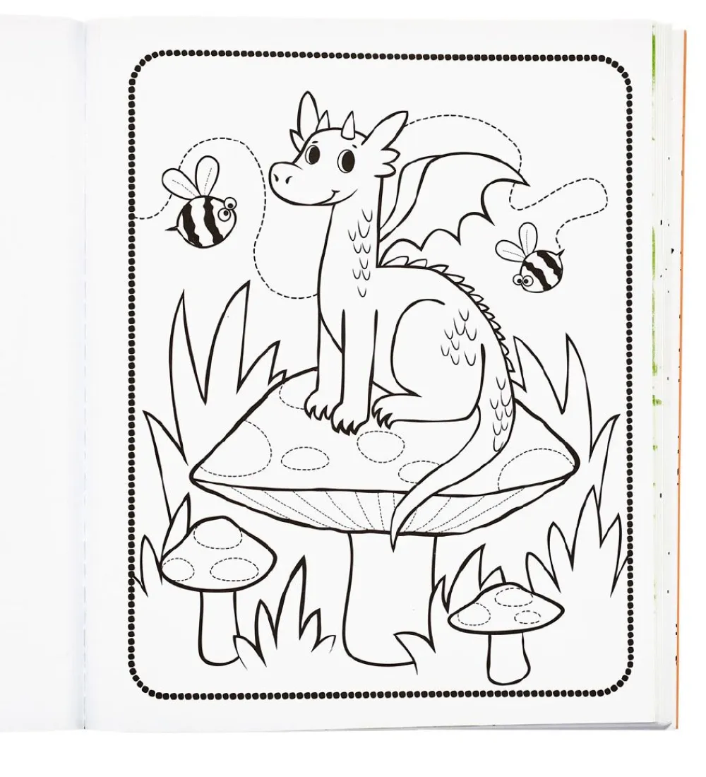 Ooly Malebog>Malebog - 31 Sider - Knights and Dragons