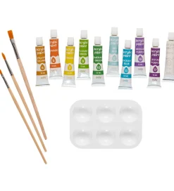 Ooly Malebog>Paint By Number Sæt - Fantastic Dragon